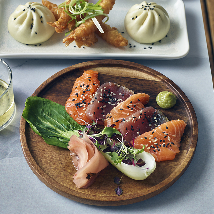 Тарілка 20.5 см, дерев'яна, акація, GenWare