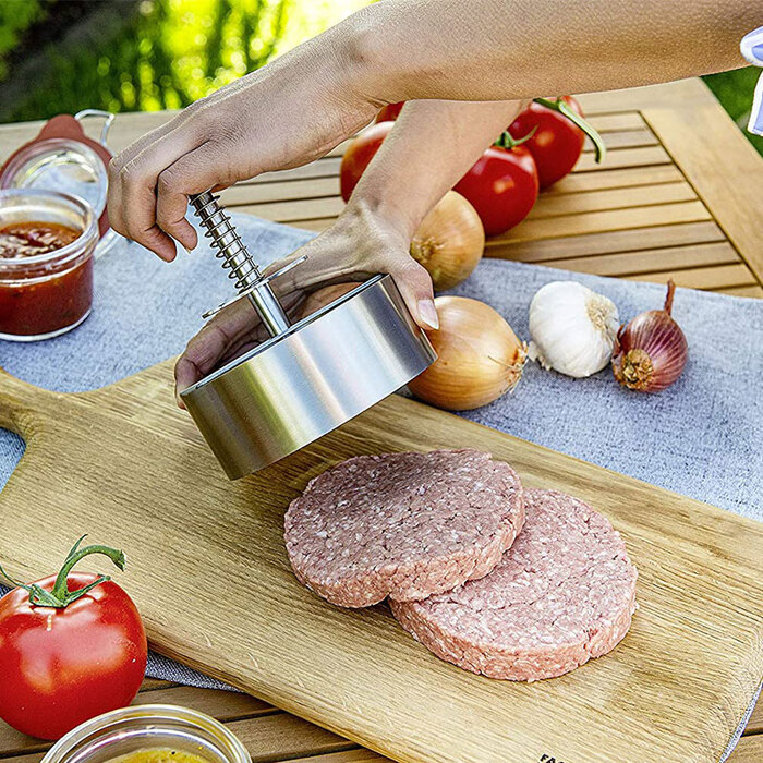 Прес для бургерів 11,5 см, нержавіюча сталь GRILLI 77758 Код: 003924