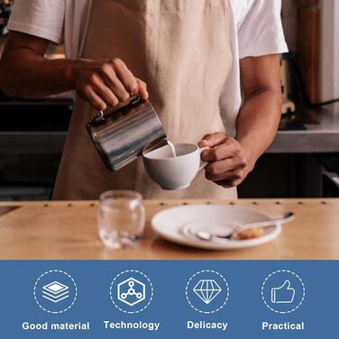 Набір ковшів для молока 6 шт. 90мл BAIFULAI