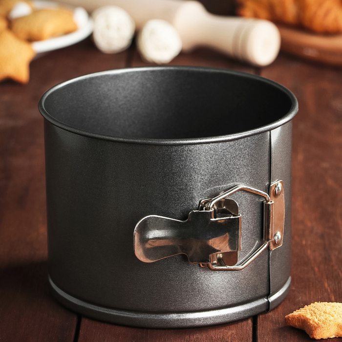 Форма для выпечки разъемная круглая 14 см. Vialex