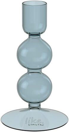 Свічник 7,5x7,5x13,5 см, синій Like Home Villeroy & Boch