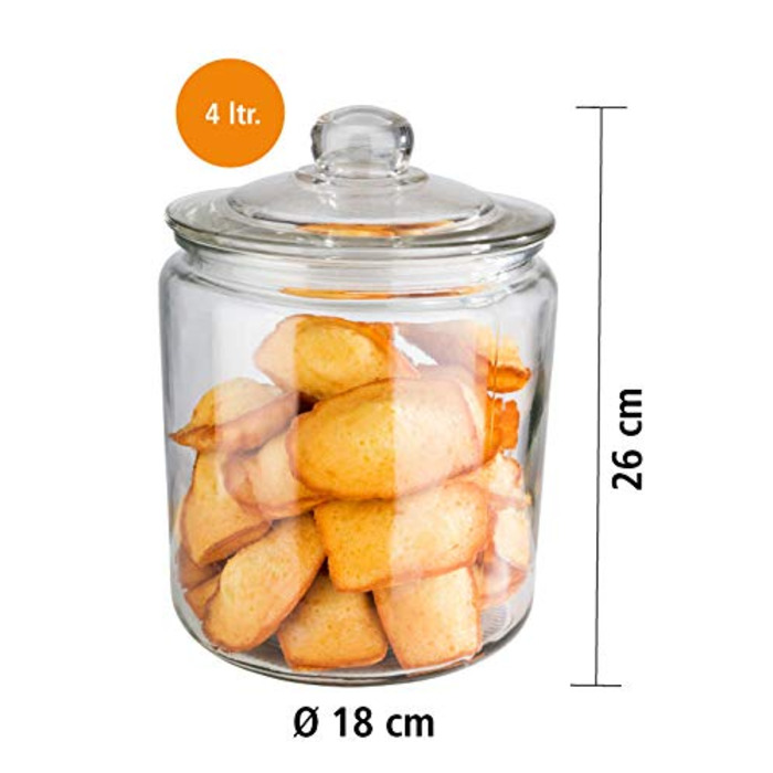 Банк для хранения 4 л с крышкой Classic APS