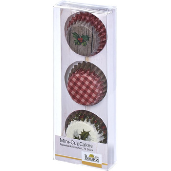 Набір форм для випічки міні-маффинов, 72 шт, 4,5 см, Winter-Poesie RBV Birkmann