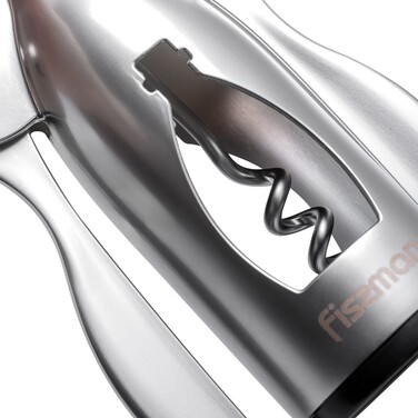 Штопор 18 см цинковий сплав Fissman