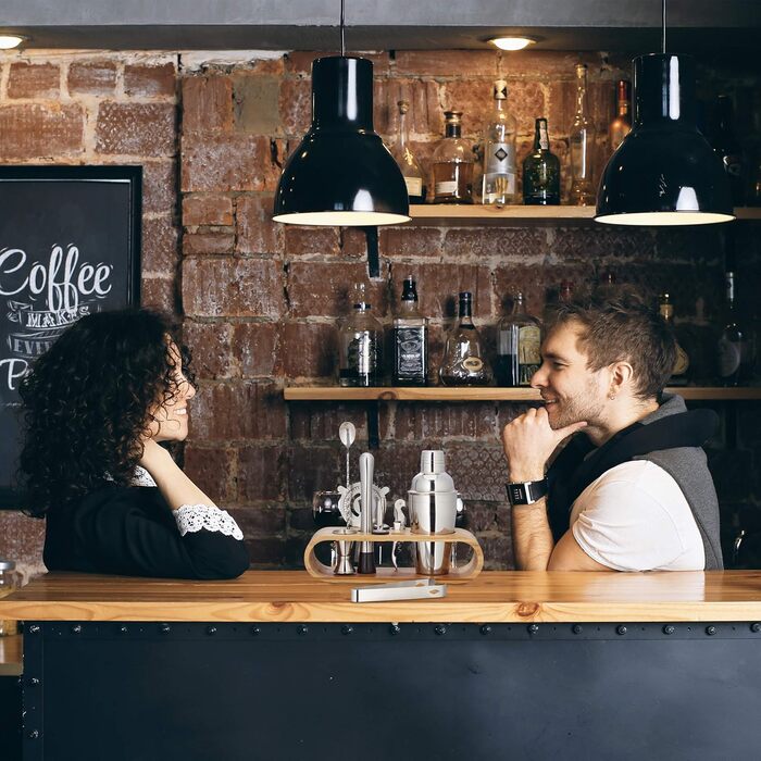 Барний набір для коктейлів, 10 предметів Relaxdays