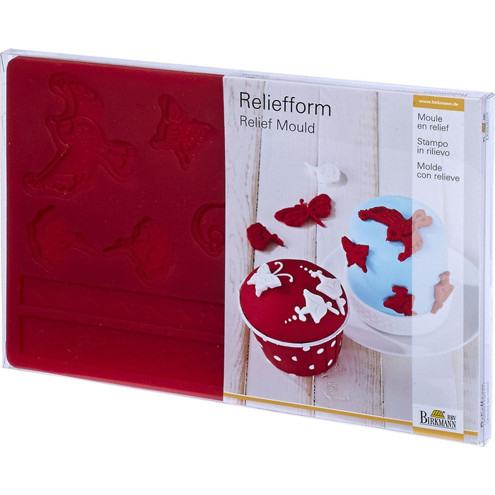 Форма для прикраси випічки, 20 x 13 x 0,8 см, RBV Birkmann