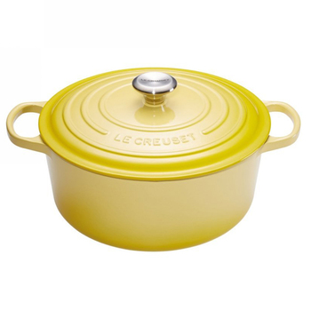 Каструля / жаровня з кришкою 20 см, жовтий Le Creuset