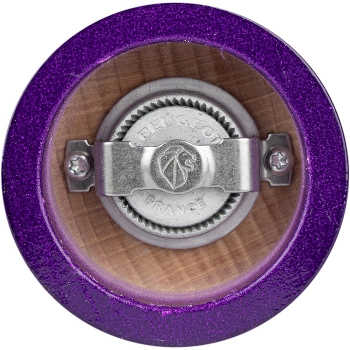 Перцевий млин Париж 18 см - Колекція Paris-rama - Класичне регулювання помелу - Виготовлений з сертифікованої PEFC деревини - Aubergine Pepper Mill