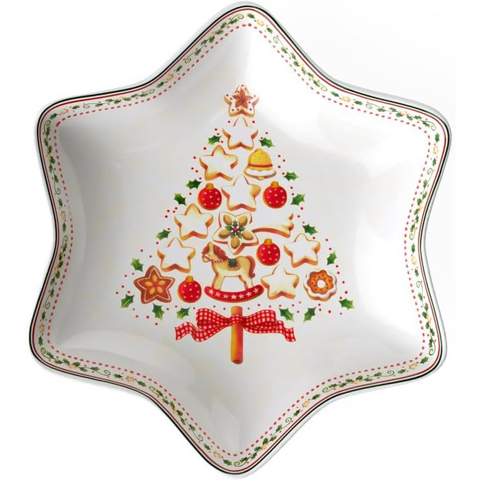 Блюдо в форме звезды, среднее 'Елка' 24,5 см Winter Bakery Delight Villeroy & Boch