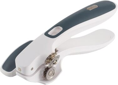 Відкривачка Zyliss Strong Boy 2, ABS, TPE, нержавіюча сталь, нейлон, посилений ПВХ, сірий, 23 x 5 x 4 см, E46145 (консервний нож із замком і підйомом)