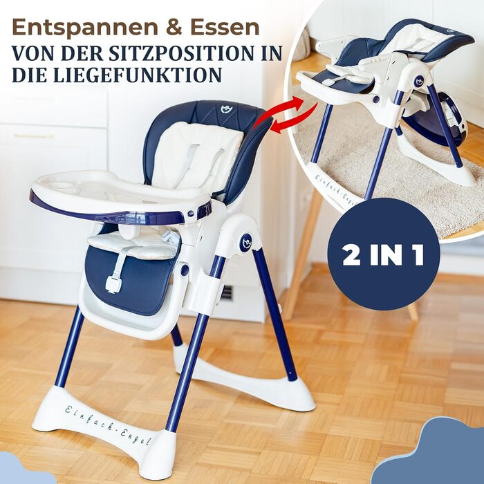 Дитячий стільчик для годування від 6 місяців EINFACH-ENGEL