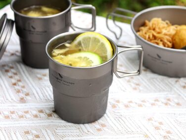 Кемпінгова кружка без кришки, 250 мл. iBasingo