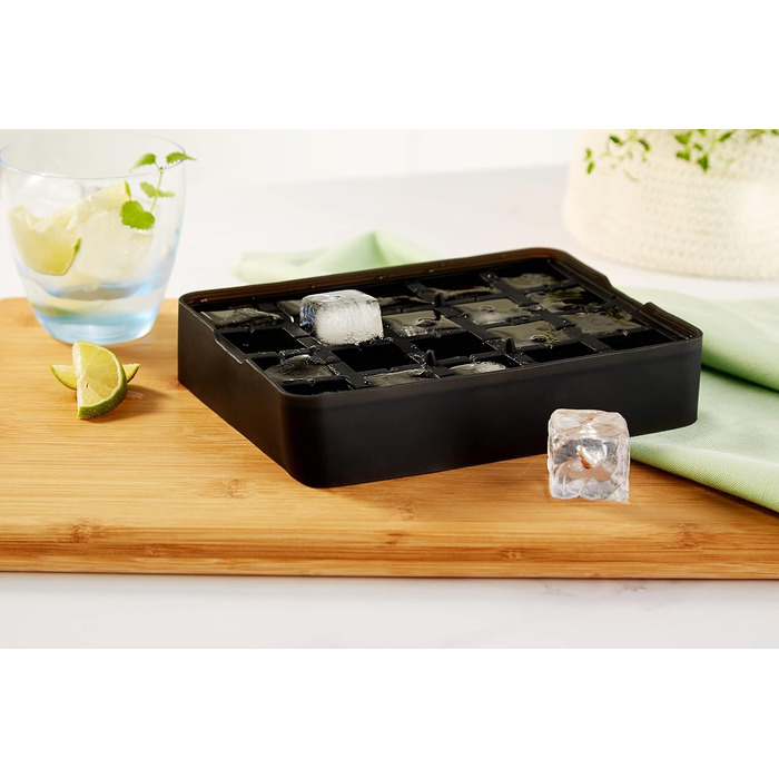 Силіконова форма для льоду чорний Lurch