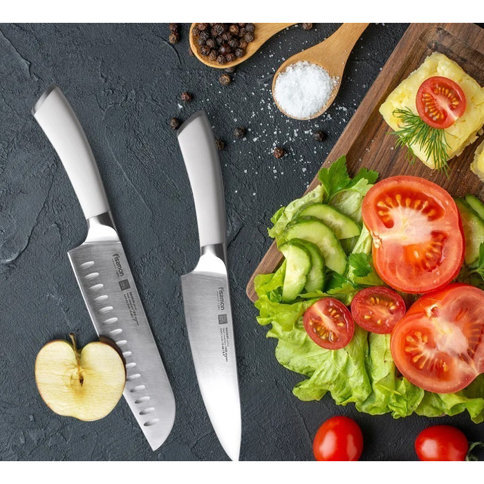 Ніж сантоку Fissman MAGNUM 18 см X50CrMov15 сталь (12460)