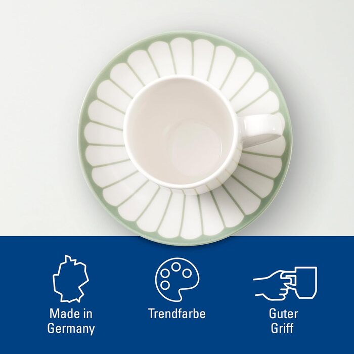 Чашка для еспресо 70 мл, зелений Fleur Villeroy & Boch