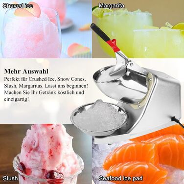 Електричний льодоподрібнювач 300 Вт Tosucs