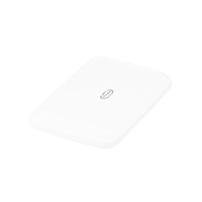 Блюдо Ardesto, 20х14см, порцеляна, прямокутна, білий