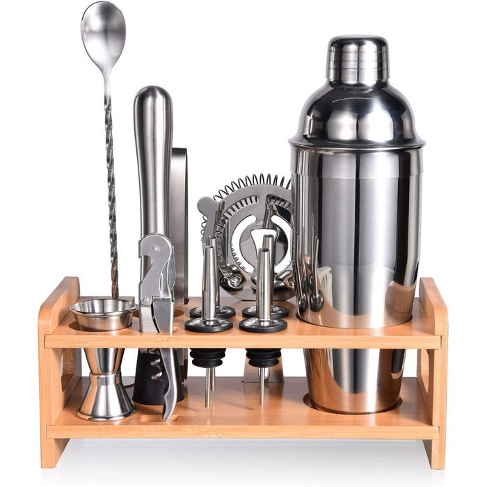 Набір шейкерів для коктейлів, 12 предметів, 750 мл Esmula