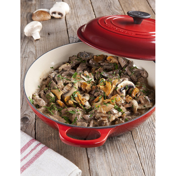 Сковорода-жаровня чавунна 26 см, бежевий Le Creuset