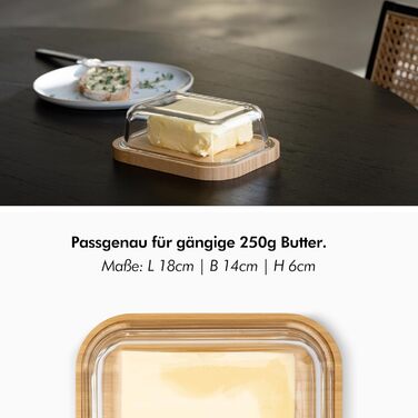 Маслянка на 250 г, дерево акації, KIVY