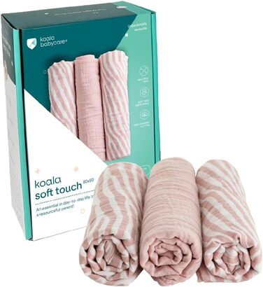 Набір із 3 рушників для дітей 80 х 80 см KOALA BABYCARE