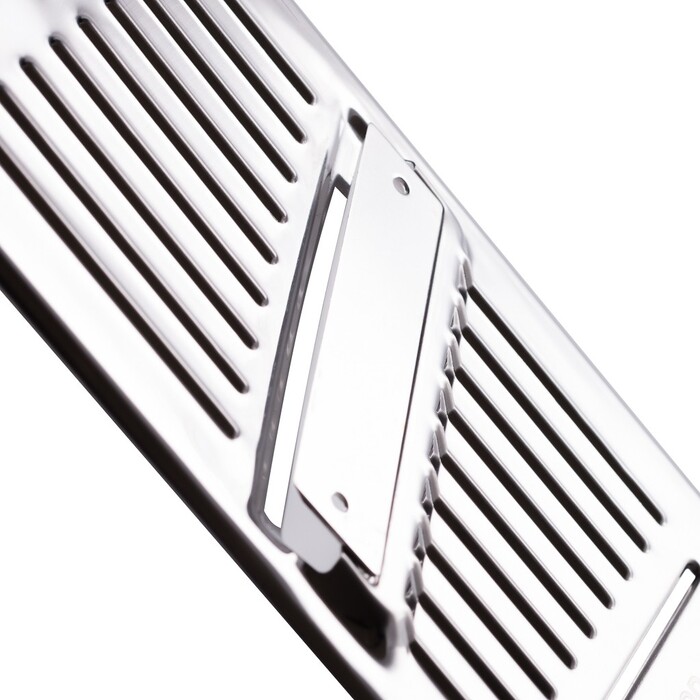 Терка на ручке Fissman 28,5x9 см для нарезки слайсами нержавеющая сталь (8606)