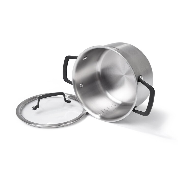 Каструля зі скляною кришкою 18 см 2 л LOREN Fissman