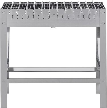 Професійний портативний мангал з 12 шампурами 31 x 81 x 80 см METRO Professional