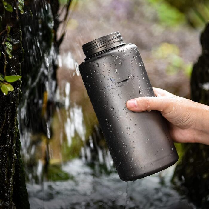 Безмежна титанова пляшка 1 л. ручний горщик 750 мл. Boundless Voyage