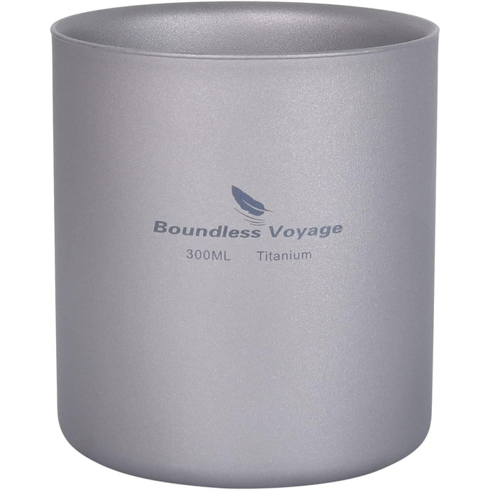Титанова кружка з подвійними стінками 300 мл. D-Ti3029D Boundless Voyage