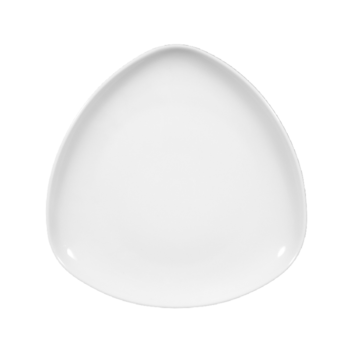 Тарілка плоска трикутна 20 см біла Sketch Basic Seltmann
