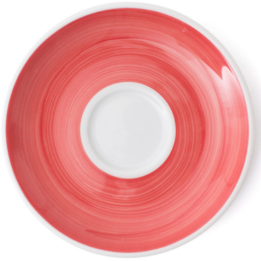 34403 Блюдце espresso 12 см Red для серій 'Verona/Torino/Roma Millecolori Hand Painted'