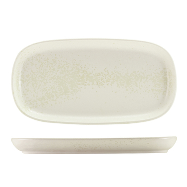 Блюдо прямоугольное 30*15.5 см, серое, Sereno Alto, GenWare