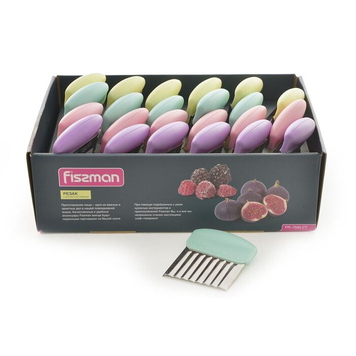 Різак для декорування Fissman з хвилястим лезом (7585)