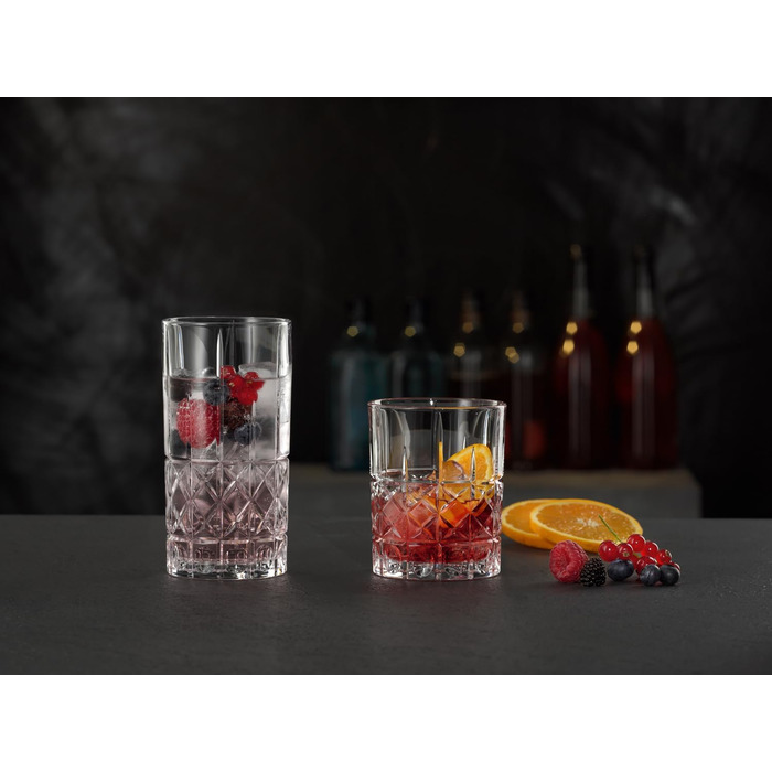 Набір з 12 склянок для віскі та лонгдринків, Highland Nachtmann