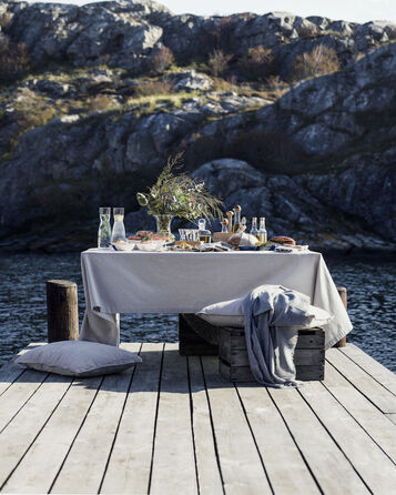 Блюдо для морепродуктів з 3 частин синє Sagaform