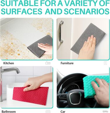 Серветки для прибирання кухні 15 шт 19 х 17 см Votoko