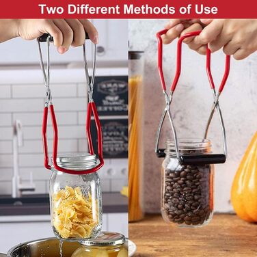 Набор для консервации, 3 предмета, серебристый/красный WENRERO