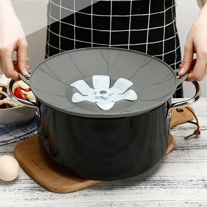 Силіконова кришка із захистом від переливу 26,5 см Ieron