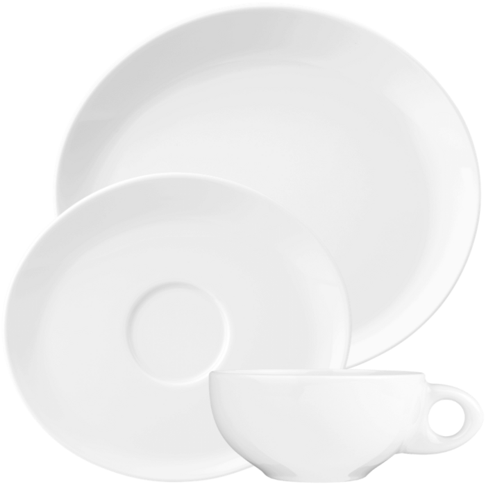 Чайний сервіз Organic 18 предметів білий No Limits Seltmann