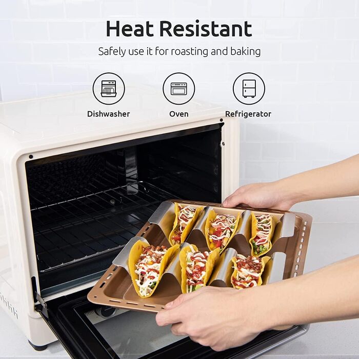 Тримач для тако 20 x 10 x 5.5 см, набір 2 предмети PIQIUQIU