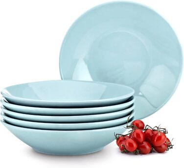 Набор из 6 тарелок для супа 21 см Konsimo