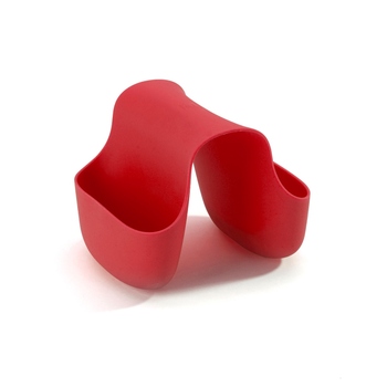 Органайзер для раковини 14х11х11,5 см червоний Saddle Umbra