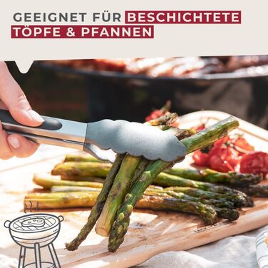 Щипці кухонні багатоцільові 27 см Fackelmann