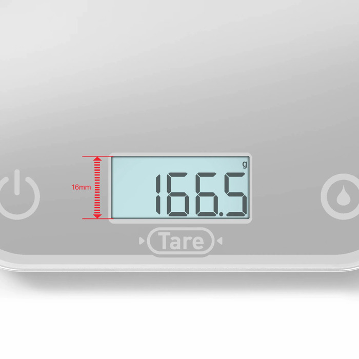 Tefal Ваги кухонні Optiss, 5кг, AAAx2 в комплекті, скло, срібло