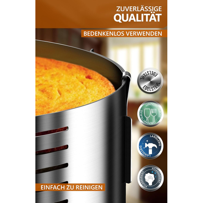 Набір для нарізки тортів з нержавіючої сталі, 3 предмети 4smile