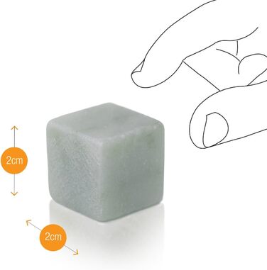 Камені для охолодження напоїв 9 шт Amazy