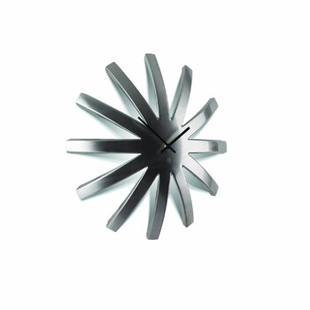 Настінний годинник 45,7x9,5x45,7 см металік Burst Metal Clock Umbra