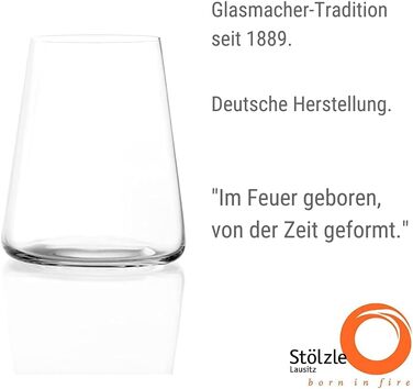 Келихи для червоного вина Stlzle Lausitz Power/Набір келихів для червоного вина з 6/Високоякісні келихи для червоного вина 520 мл/Келихи для вина Червоне вино/Келихи для червоного вина Stlzle (Стакан для червоного вина - 515 мл)