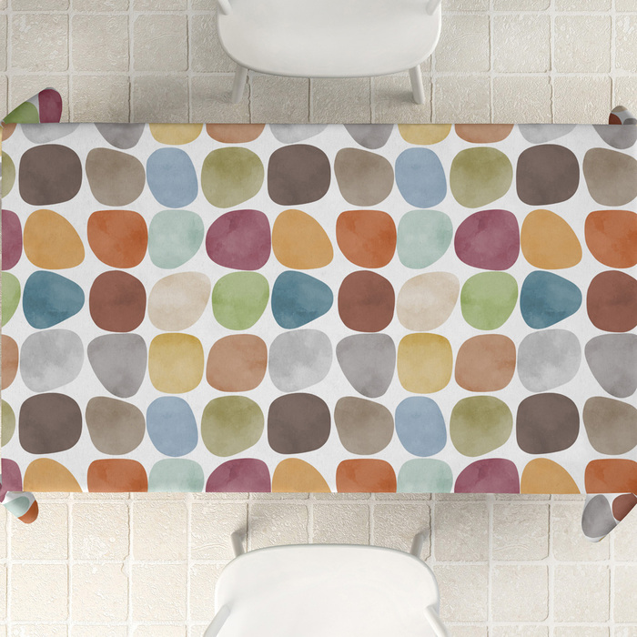 Скатертина Aitana textil Digital 079 в рулоні, полікоттон, ширина 140 см